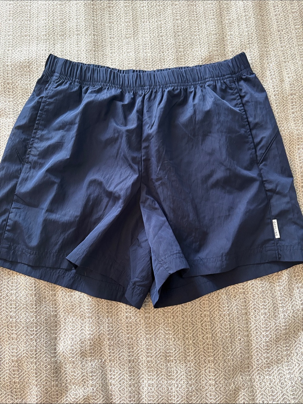 aerie Navy Athletic Shorts
